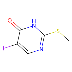 5-碘-2-(甲硫基)嘧啶-4(3H)-酮