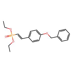 膦酸二乙酯 (E)-(4-(苄氧基)苯乙烯基)膦酸盐