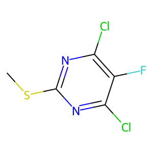 4,6-二氯-5-氟-2-(甲硫基)嘧啶