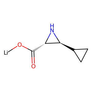 锂 (2R,3S)-3-环丙基氮丙啶-2-羧酸锂