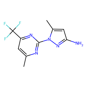 5-甲基-1-(4-甲基-6-(三氟甲基)嘧啶-2-基)-1H-吡唑-3-胺