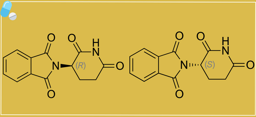 沙利度胺的两种对映异构体